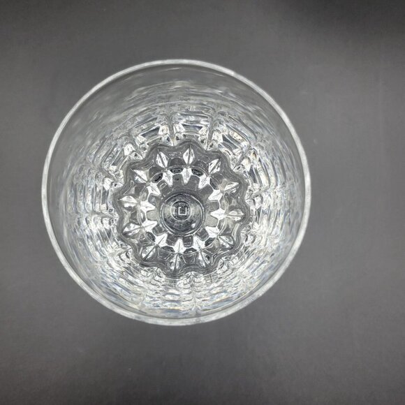 Vintage Cristal DArques France Genuine Lead Crystal Stemware Wine Glass Set of 6 - Picture 10 of 12